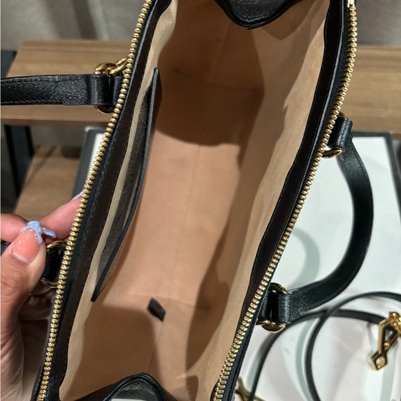 Gucci Ophedia Black Leather Handbag - Picture 12 of 17